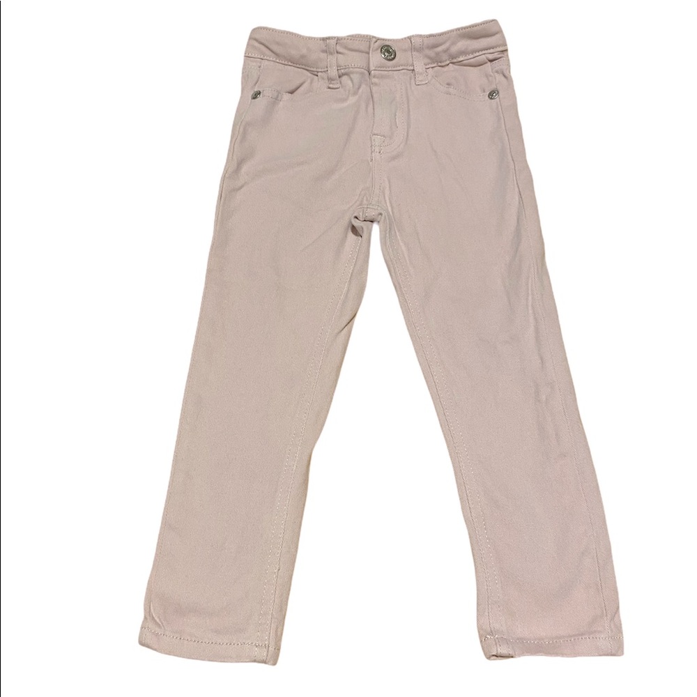 7 for all mankind pink skinny jeans size 4T